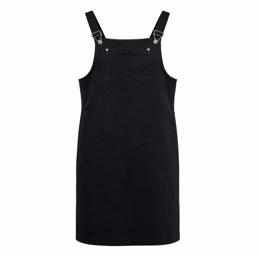 Carolina Colours Dark Academia Pinafore Dress Medium Minimalist Quiet Luxury
